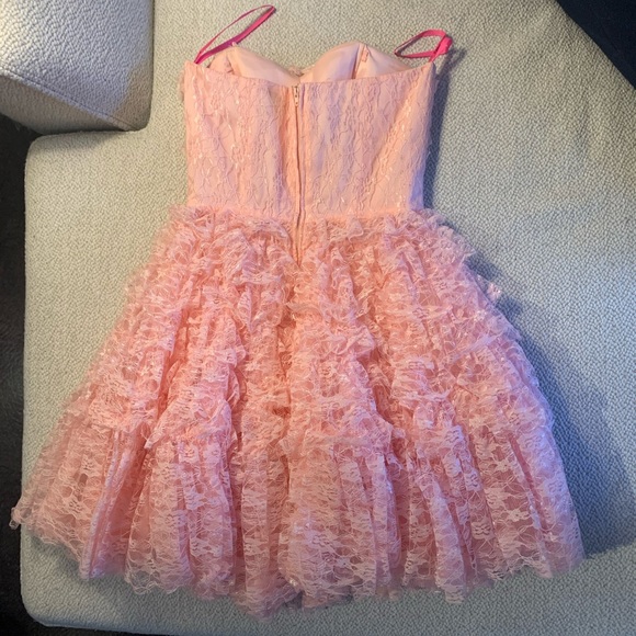 Betsey Johnson Strapless Empire Waist Dress - Picture 6 of 8